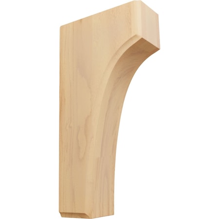 Ekena Millwork 1 3/4"W x 4"D x 8"H Clarksville Bracket, Red Oak BKTW02X04X08CVRO